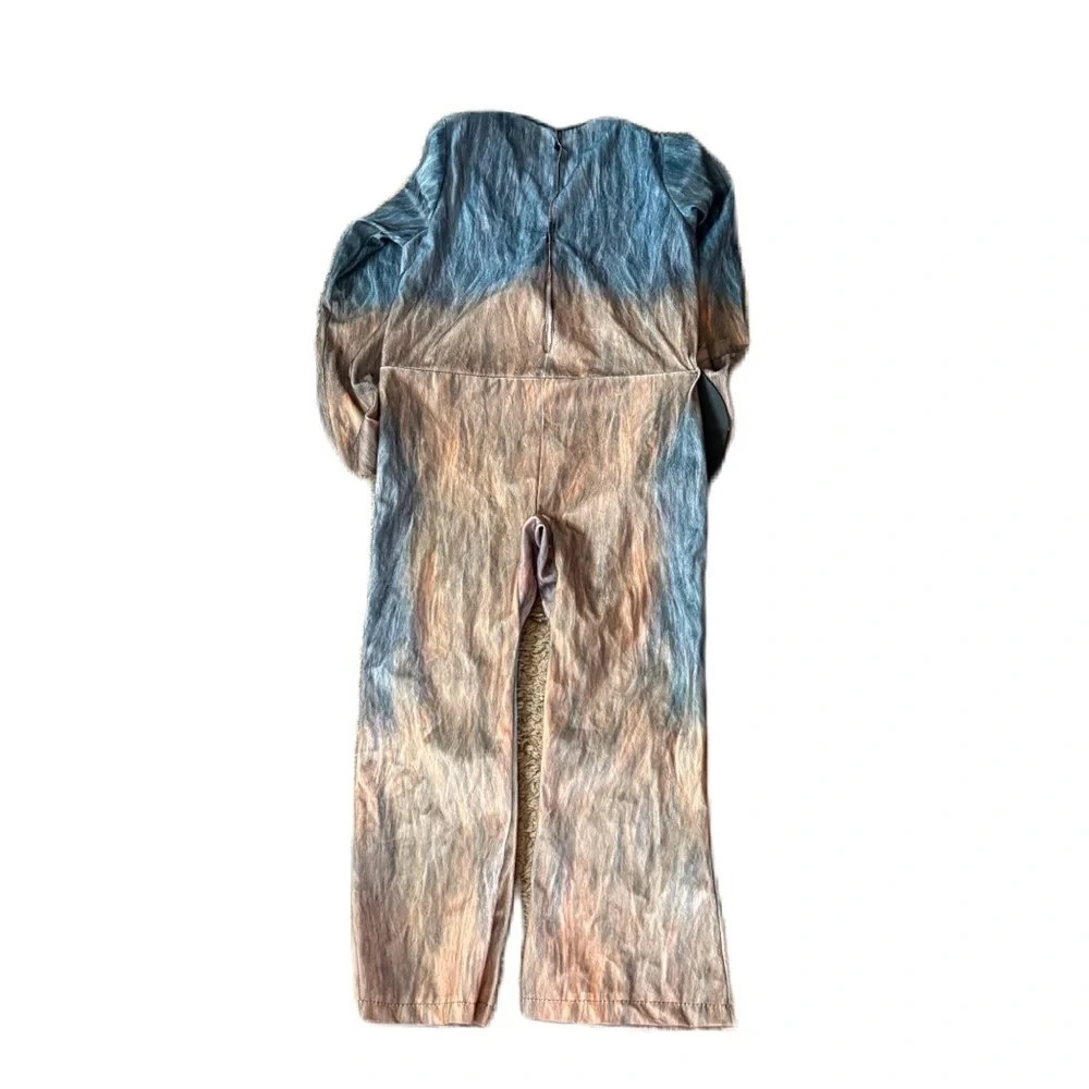 Disney Star Wars Chewbacca Costume Sz Large Kids Bodysuit One Piece - Picture 2 of 6